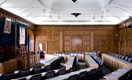 Hendon council chamber